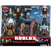 Roblox Action Collection - The Wild West Five Figure Pack [Includes Exclusive Virtual Item]