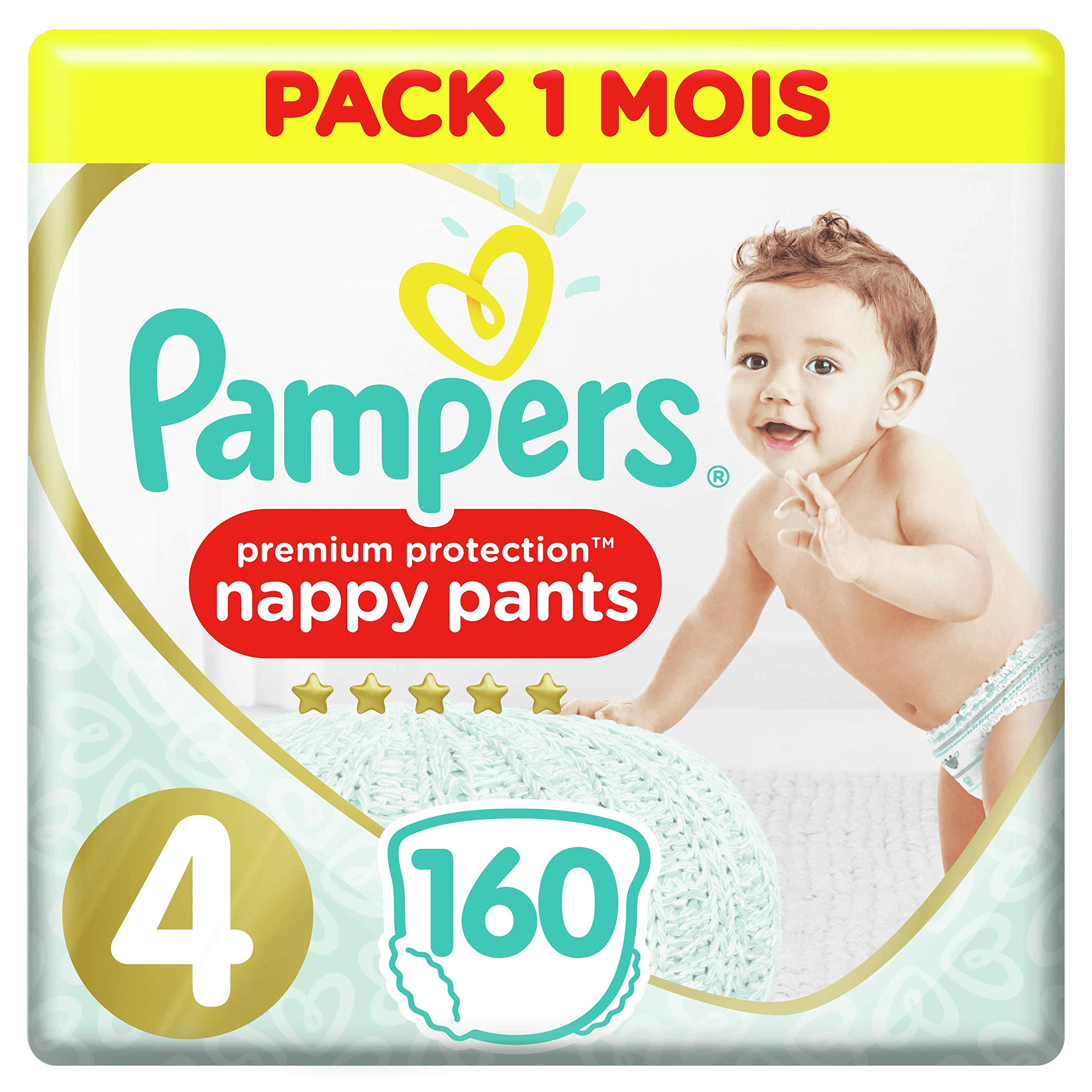 pampers pants 4 monthly pack