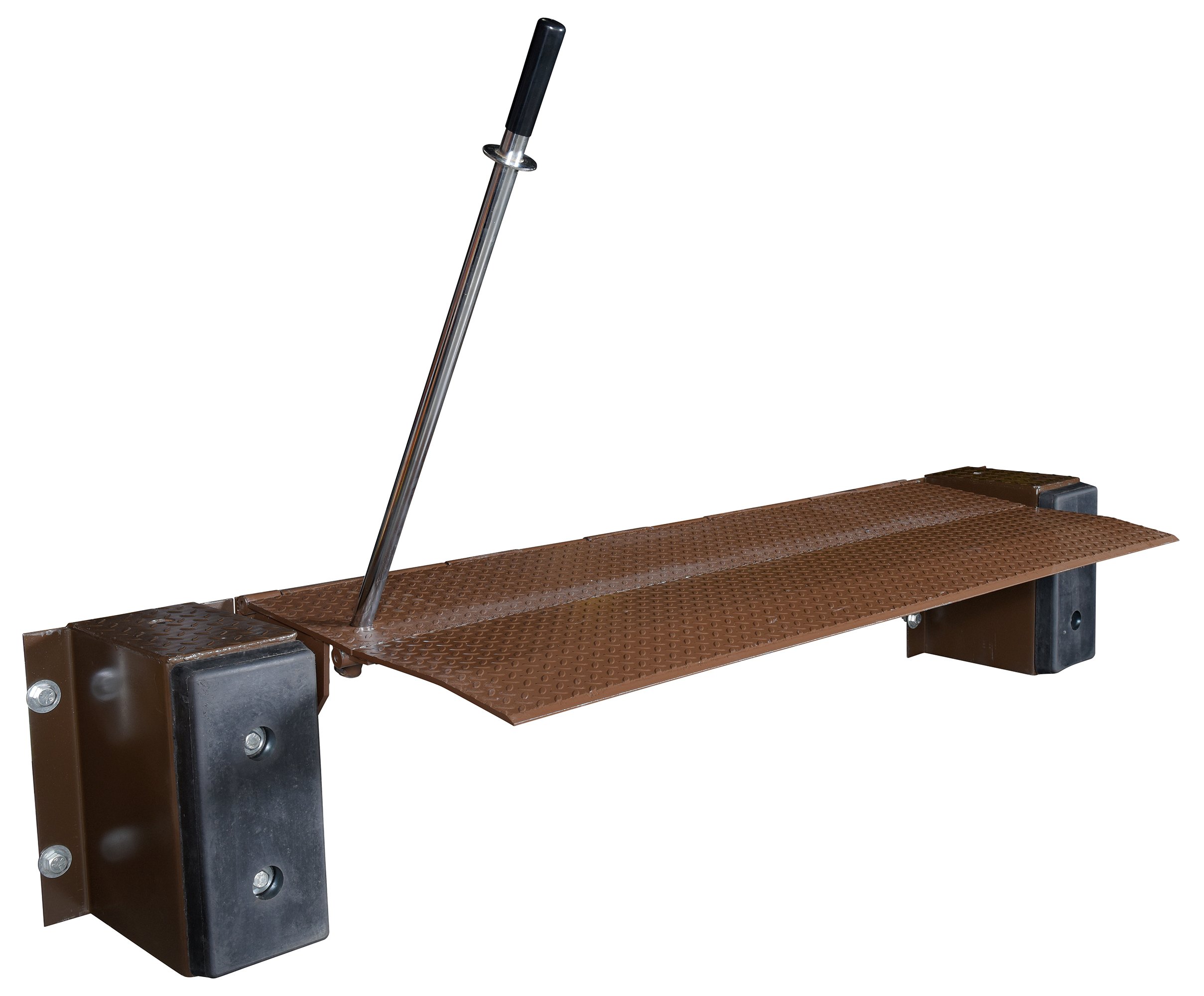 Photo 1 of Vestil FM-2572 Steel Mechanical Edge O Dock Leveler 72 In. Ramp Width 25,000 Lb. Capacity Brown