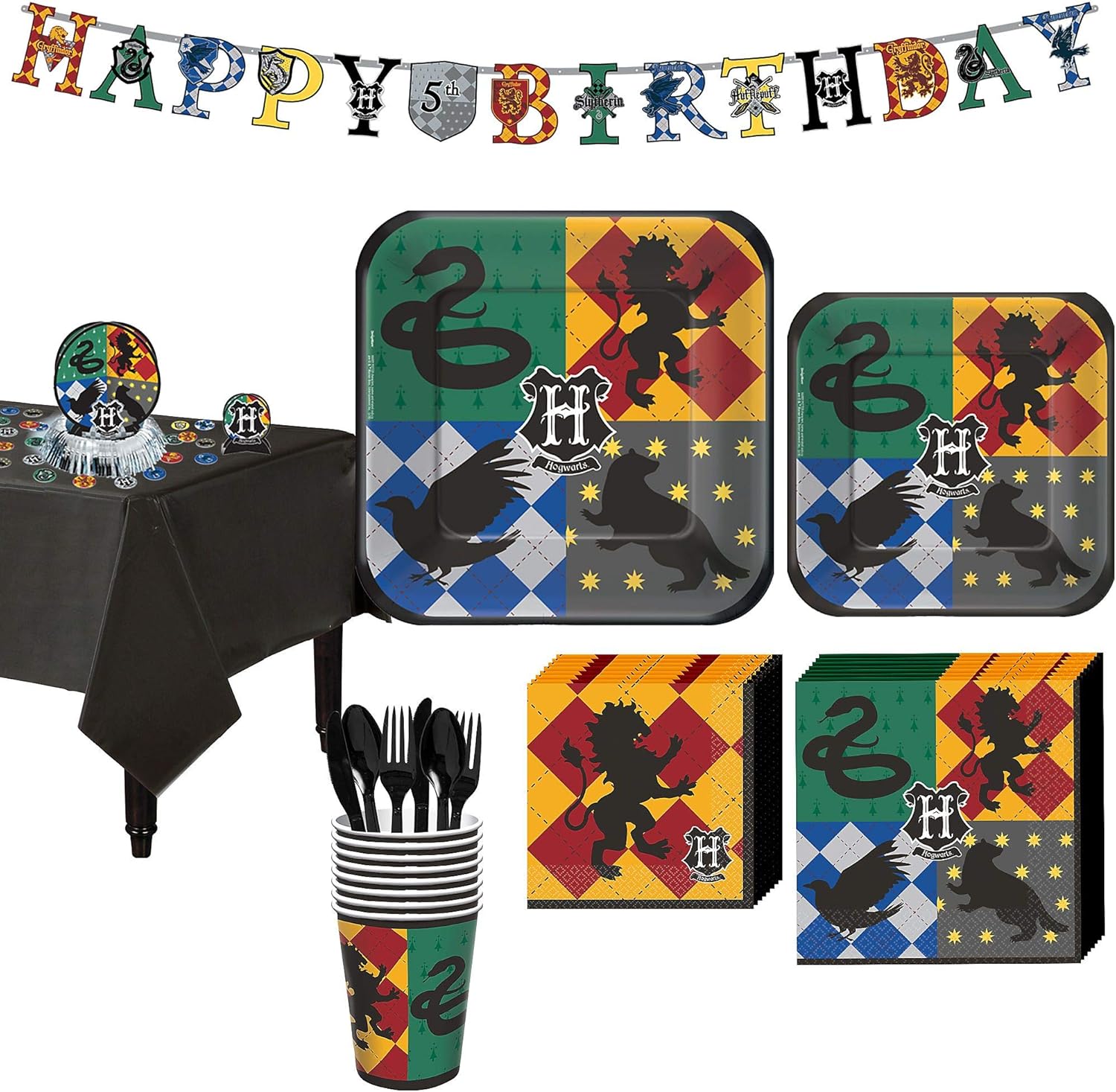 Party City Harry Potter Party Supplies for 8