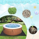 YumSur 4m Pool Ground Cloth Swimming Pool Floor Mat Hot Tub Accessories view 4