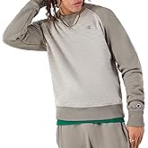Champion Moletom masculino de gola redonda de lã (regular ou grande e alto)