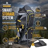 DROMADER Baby Carrier Backpack Toddler Hiking Carrier Sun Canopy 5.95 lb view 5