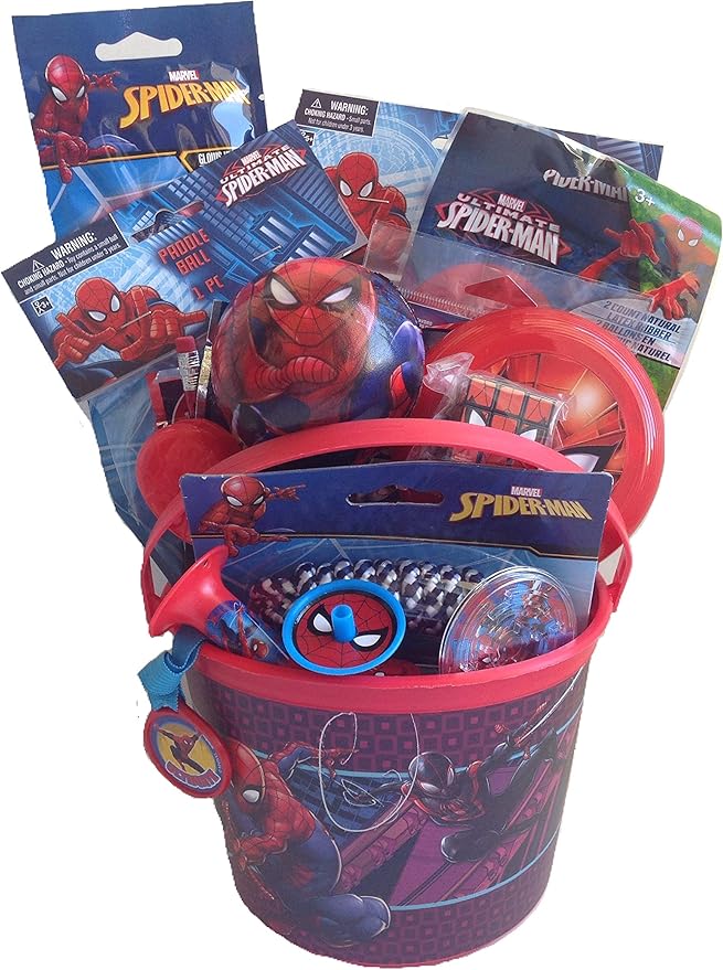 spiderman bucket and spade