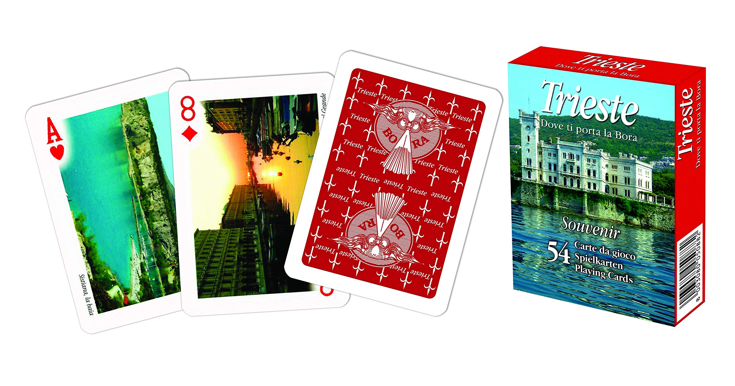 Modiano Poker Trieste Red