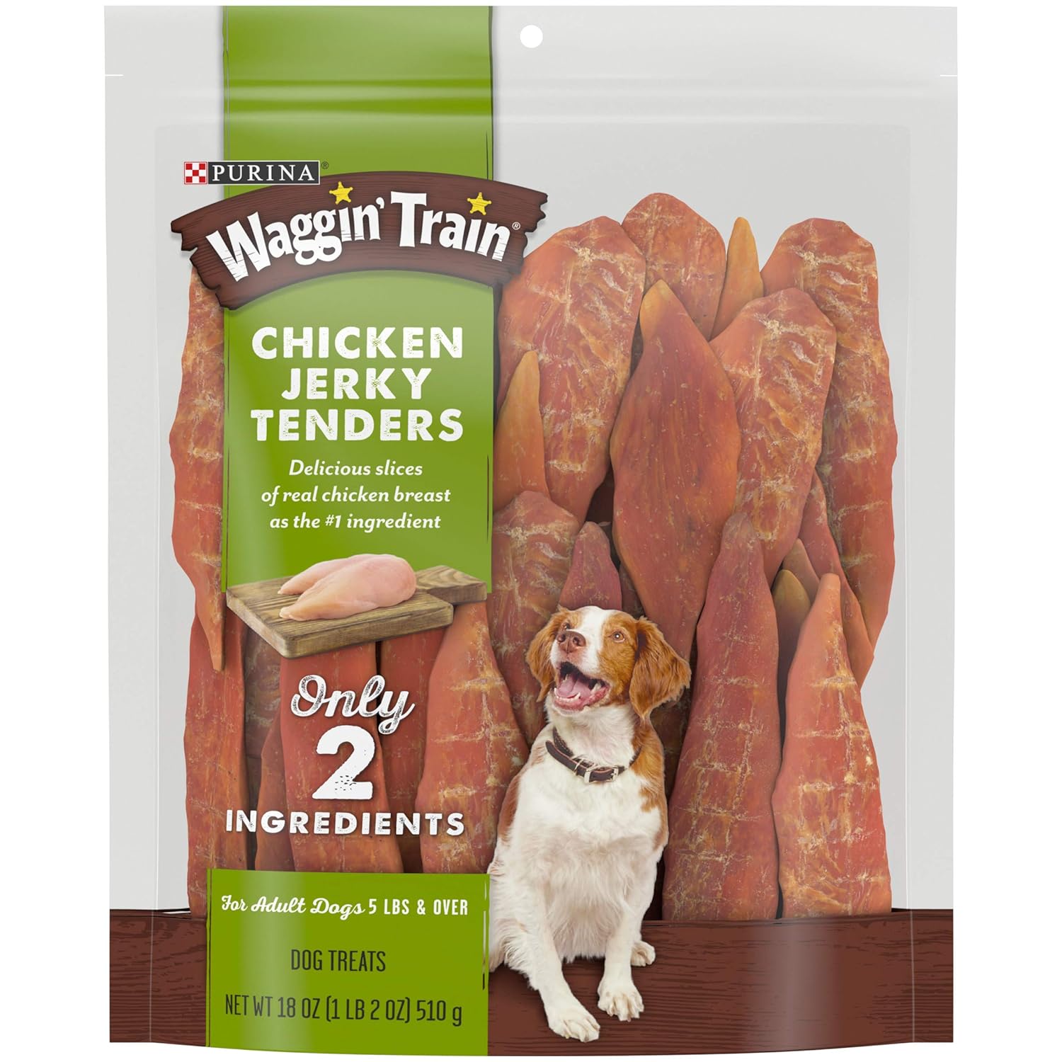 Purina Waggin' Train Chicken Jerky Tenders Adult Dog Treats