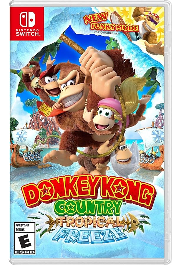Nintendo Switch DONKEY KONG TROPICAL FREEZE Amazon.com: Switch - Donkey Kong Country: Tropical Freeze
