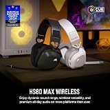 Corsair HS80 MAX Wireless Multiplatform Gaming Headset Dolby Atmos Bluetooth view 2