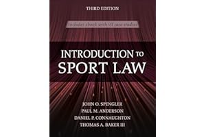 Introduction to Sport Law With Case Studies in Sport Law