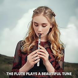 VixxNoxx Irish Tin Whistle in C Key with Music Book