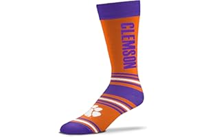 For Bare Feet NCAA unisex-adult Go Team Dress Crew Sock