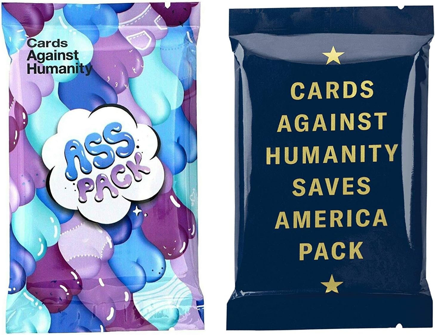 Cards Against Humanity Ass & Saves America Packs