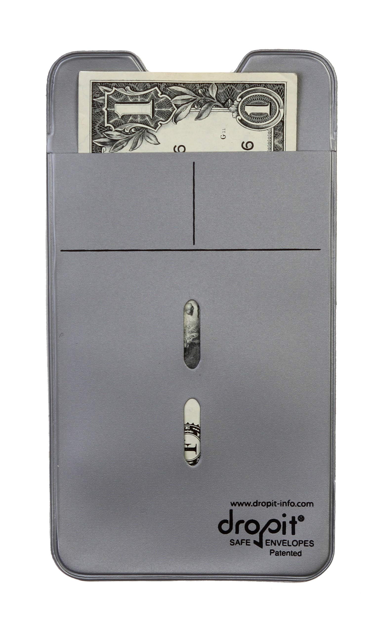 Reuseable Dropit Safe Envelope (Silver, 10)