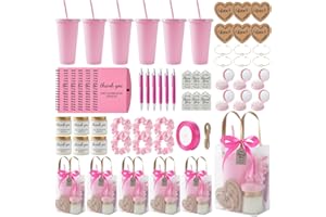 Jieting 62PCS Baby Shower Prizes for Game Winners, Baby Shower Favors Gift Set for Games, Bridal Shower & Party Events, with 