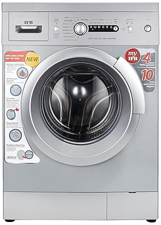 IFB 6 kg Fully-Automatic Front Loading Washing Machine (Diva Aqua SX, Silver)