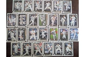 TOPPS TOTAL New York Yankees 2025 Topps Complete Mint 26 Card Team Set Featuring Aaron Judge on 3 Different Cards with Will Warren, Carlos Narvaez, Ben Rice and Duke Ellis Rookie Cards Plus