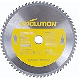 Evolution Power Tools 10BLADESSN Stainless Steel Cutting Saw Blade, 10-Inch x 66-Tooth