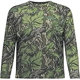 Mossy Oak Long Sleeve Hunting Camo Shirt for Men, with Pocket
