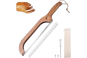 Bread Knife for Homemade Bread, 14.4'' Sourdough, Premium Bread Knife, Slicer for Homemade Bread, Baguettes and More Cuts Thi