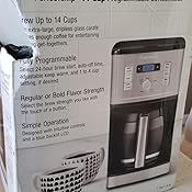 Amazon.com: Cuisinart CBC-6500PC Brew Central 14-Cup Programmable