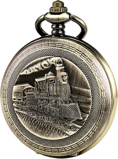 ronica quartz pocket watch