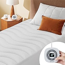 Bedsure Heated Mattress Pad Full - Bed Warmer with
