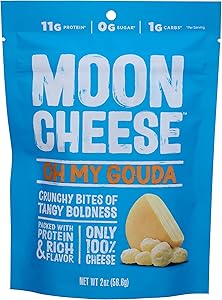 Moon Cheese - 100% Natural Cheese Snack - Gouda - 2 oz