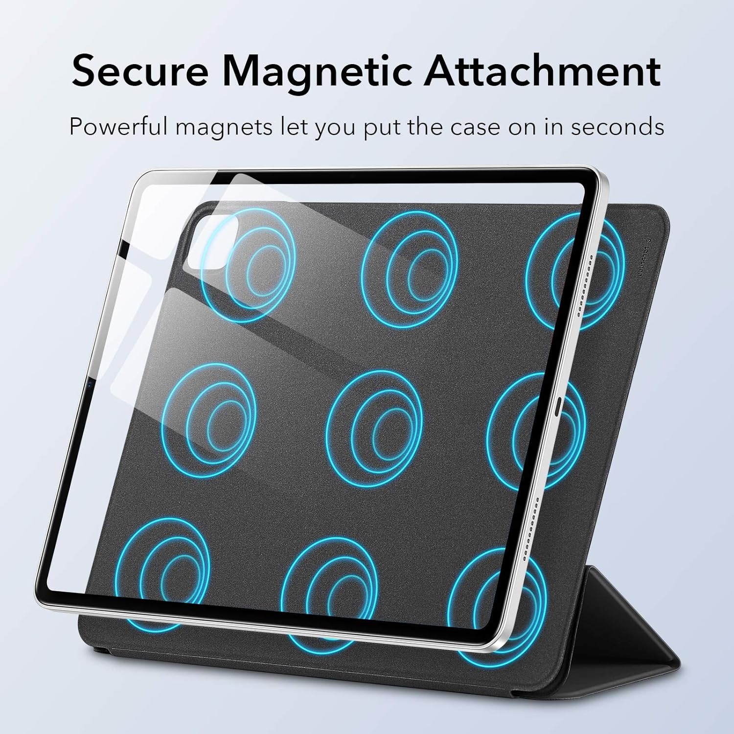 ESR for iPad Pro 12.9 Case (2022/2021/2020, 6th/5th/4th Gen), iPad Air 13 inch Case 2025/2024, Convenient Magnetic Attachment - Image 4