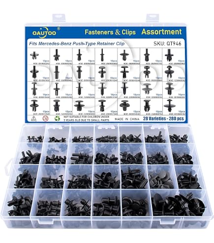 Amazon.com: DZMZL 30pcs for Mercedes Benz Body Panel Clip Push