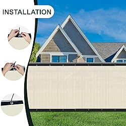 SUNLAX Privacy Fence Screen 5' x 22' Heavy Duty