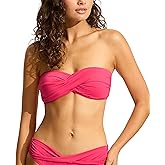Seafolly Womens Twist Bandeau Bikini Top Swimsuit Swimwear
