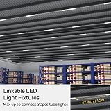 Amdelne 6000K LED Batten Light 5FT 150CM 45W IP65 Plug in Wall Ceiling view 8
