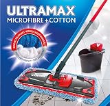 Vileda UltraMax Mop and Bucket Complete Set Microfibre Pad view 6