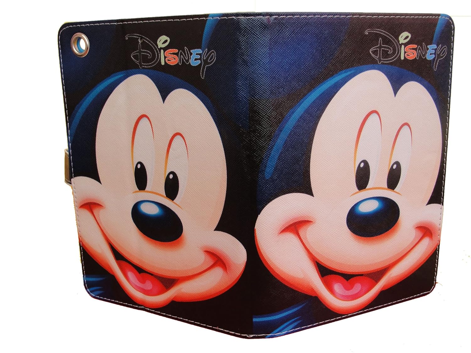 3 Case Cover Stand Magnetic Fastening Cute Blue Disney Mickey Mouse Cartoon Design Uk Seller Ipad Mini 1 2