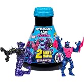 MrBeast Lab Hybrids Panthar + Shadowcoil Multi Pack, MrBeast toys | Includes 2 buildable 4-inch beast game figures with 10 po