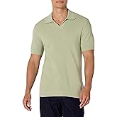 Amazon Essentials Men's Regular-Fit Short-Sleeve Knit Polo Sweater