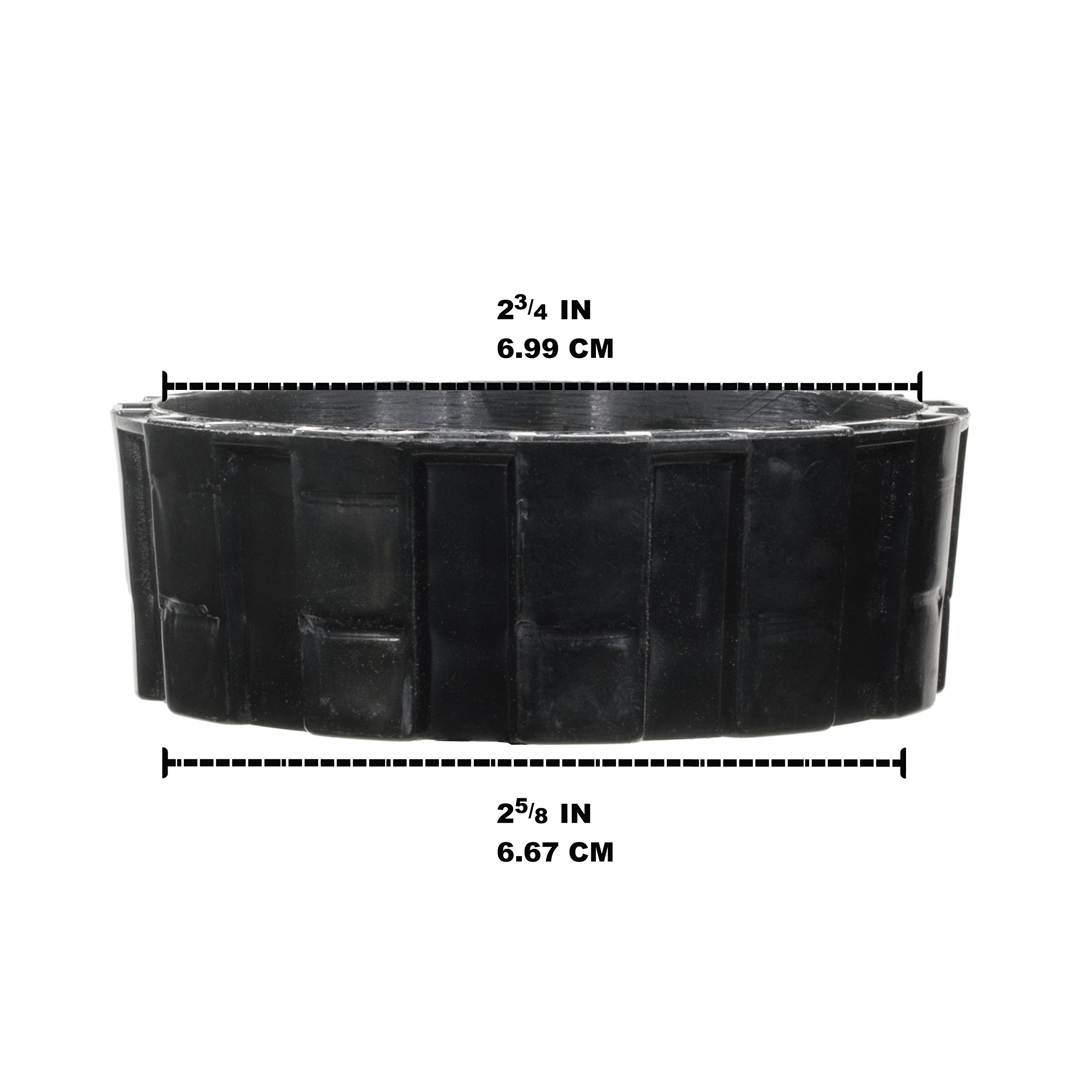 Univen BL5000-11 Blender Jar Bottom Screw Cap fits Black and Decker Models. Please Read Description and See Measurements Before Ordering.