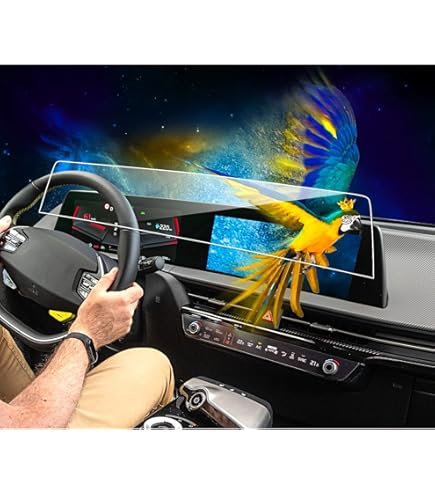 2022-2025 Kia EV6 Screen Protector Kit - 12.3" + Dash Tempered Glass (4-Piece Set)