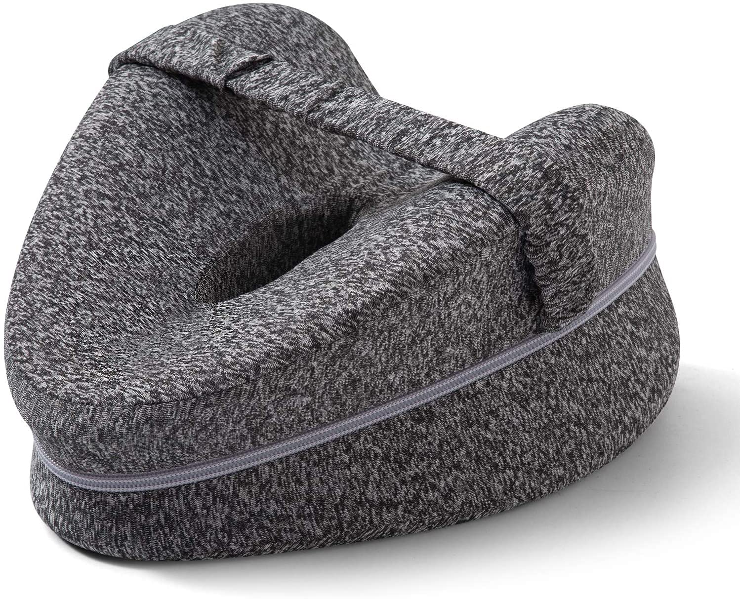 CAIFU Knee Pillow, Memory Foam Wedge Pillow Knee Pillow for Sleeping on Side, Leg Pain, Knees Pain, Joints Pain & Pregnancy Bed Leg Cushion for Side Sleepers