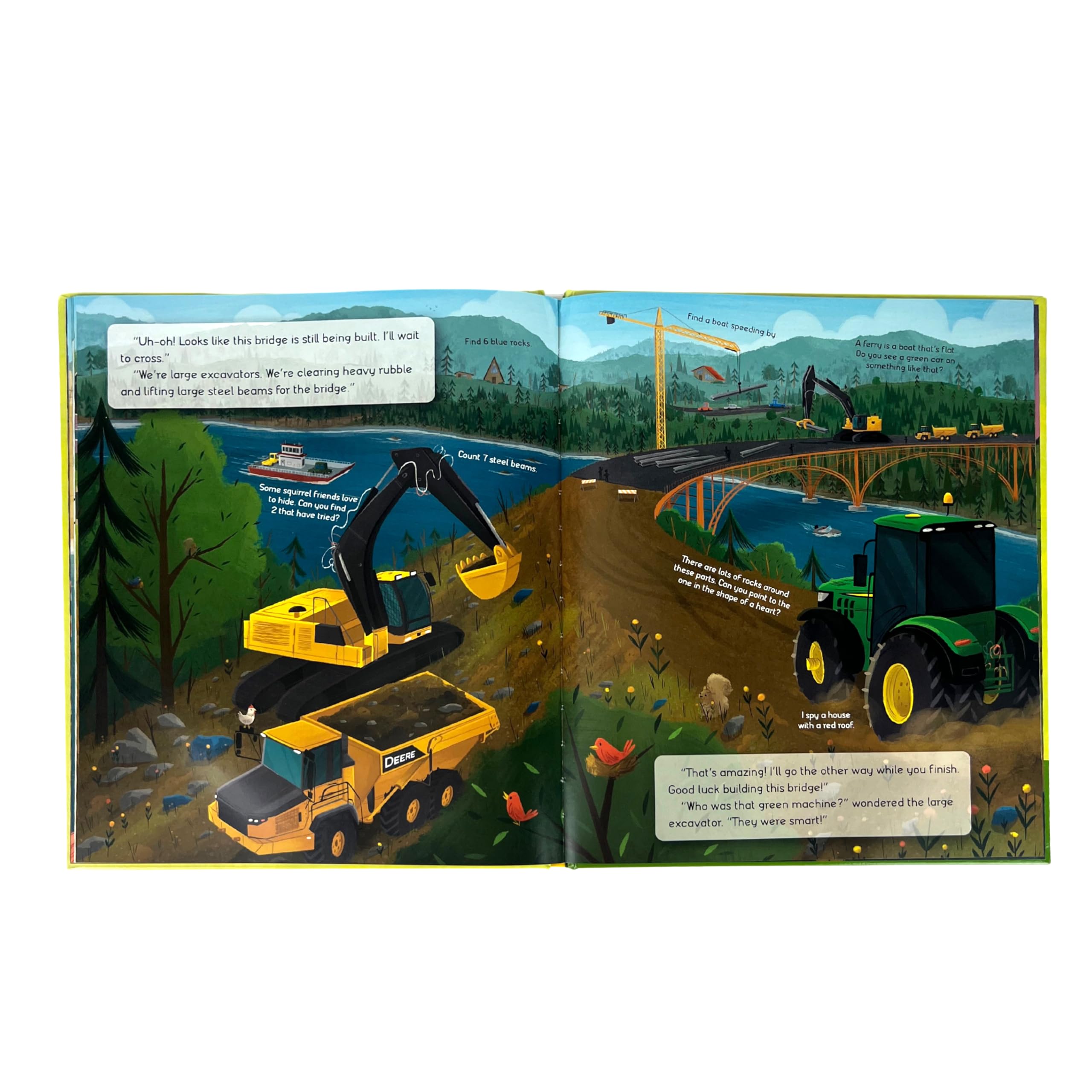 I Spy With My Little Eye John Deere Farm & Find - Kids Search, Find, and Seek Activity Book, Ages 3, 4, 5, 6+