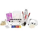 North Mountain Supply Premium Fruit Wine Making Equipment & Ingredient Kit - Deluxe 1 Gallon Complete Kit - 34 Pieces - Makes