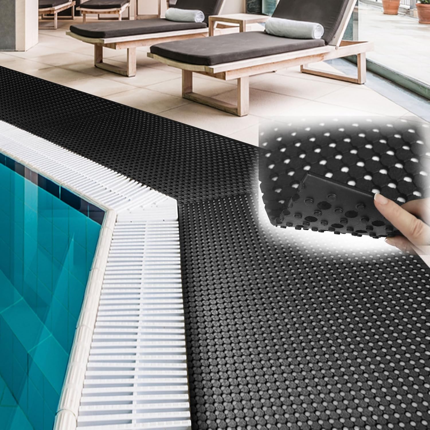 Anti Rutschmatte Pool Runner Gummil auml ufer F uuml r Schwimmbad