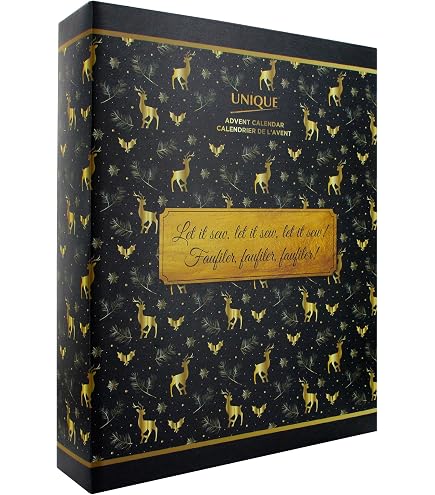 Calendrier De L'Avent De Noël 2024 Avec 24 Chaussettes | Mix & Match | Motifs Festifs | Pour 14 Ans Et + | Décoration Ou Cadeau