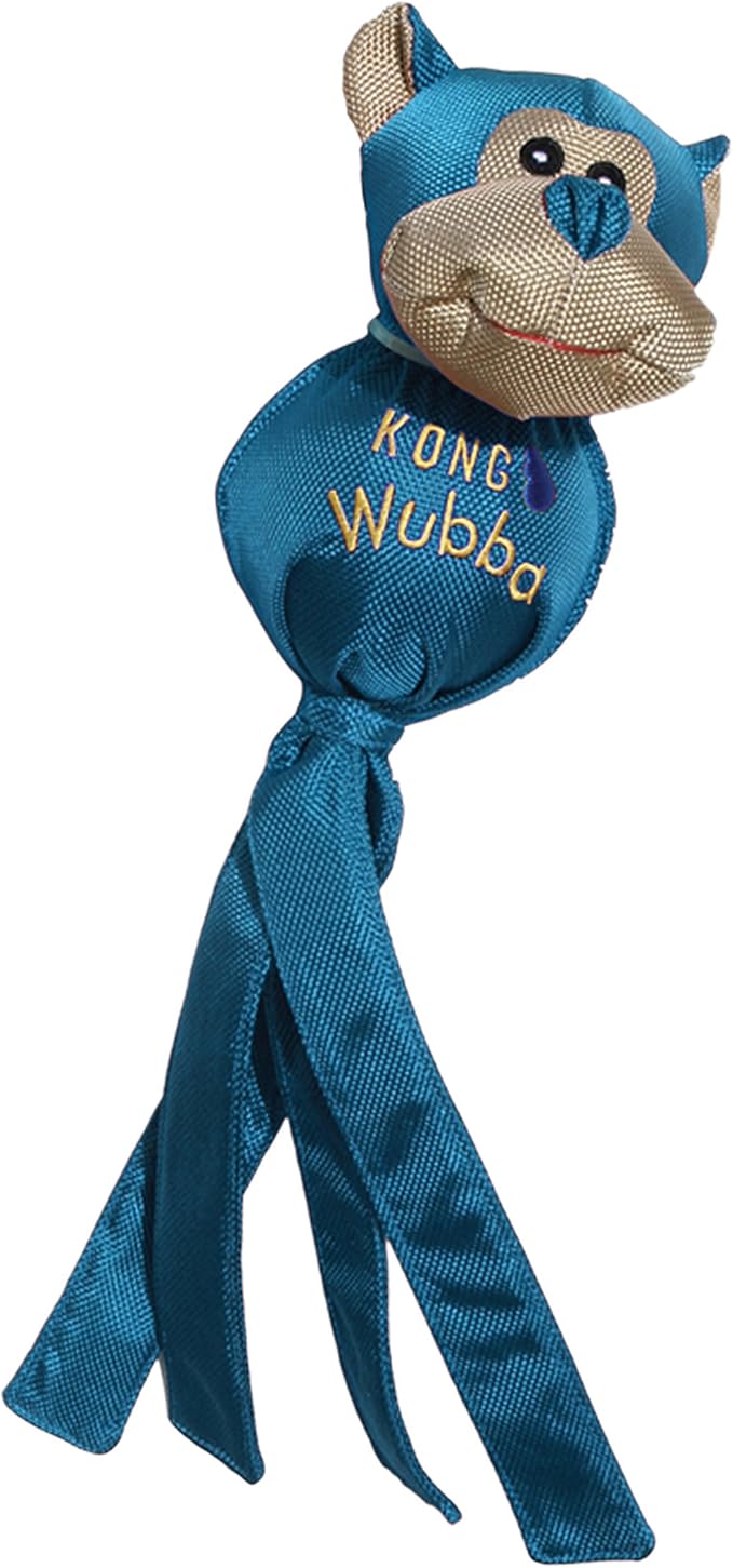 KONG Wubba Friends Ballistic Nylon Tug of War Dog Toy For Small