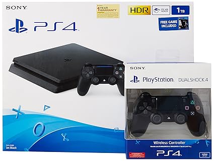Buy Sony Ps4 Slim 1tb Console Free Games Tlou And Ds4 Online At Low Prices In India Sony Video Games Amazon In