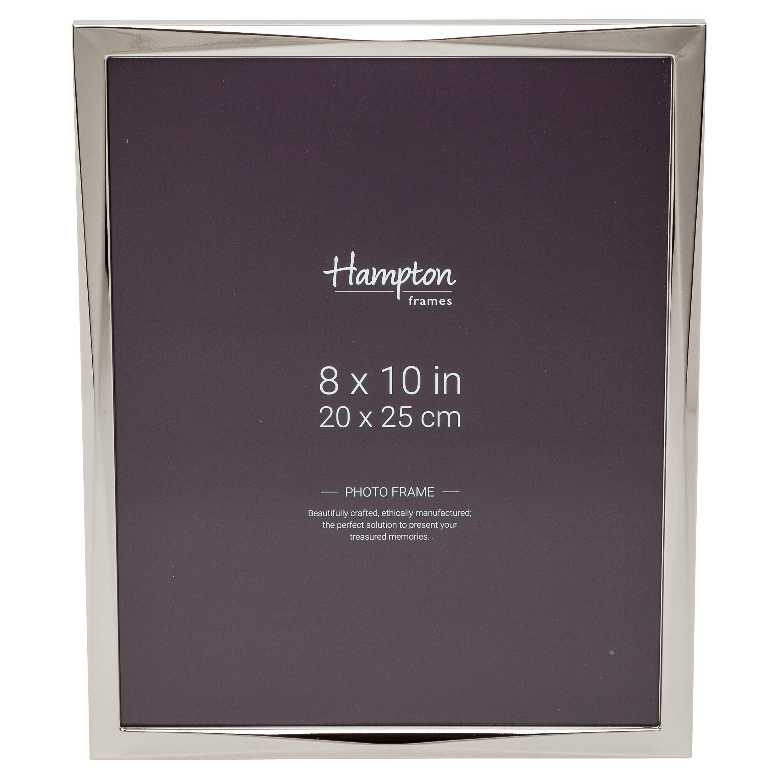 Hampton Frames Photo Frame, Silver, 8x10 (20x25cm)