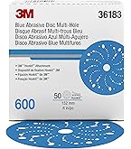 Amazon.com: Hookit 3M Hookit Blue Abrasive Disc 321U Multi