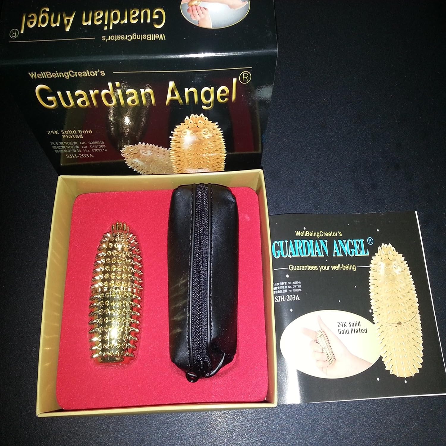 Magic Power Grip Acupressure Hand Massager Magnetic Therapy Guardian Angel: Health & Personal Care