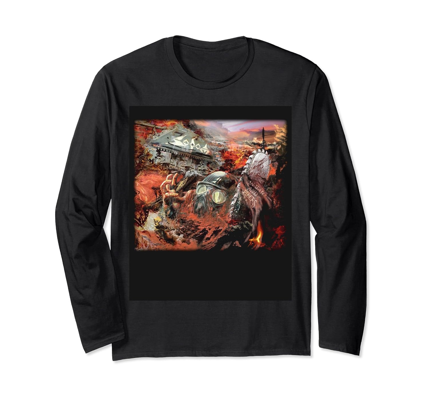 Sodom- In War and Pieces Long Sleeve Tee-ANZ