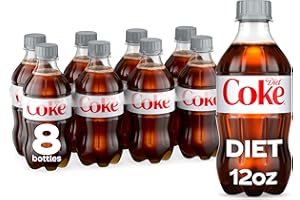 Diet Coke Diet Soda, 12 fl oz Bottles, 8 Pack - Cola Soft Drink